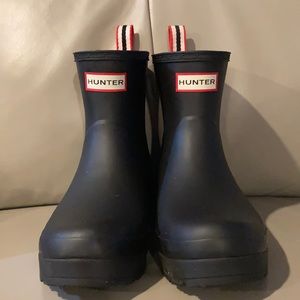 New Hunter Woman’s short rain boot. Size 9 US